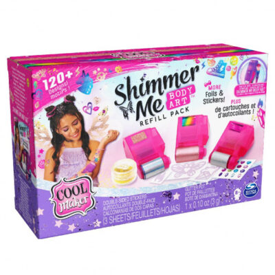 Cool Maker tattooset Shimmer Me Refill meisjes folie roze 971804