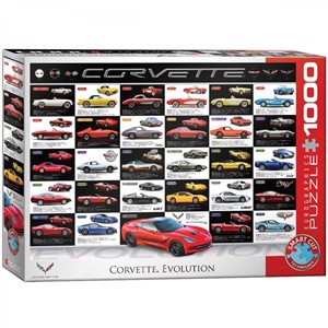 Corvette Evolution Puzzel (1000 stukjes) 35032342191