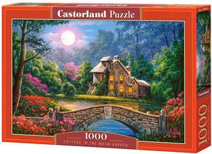 Cottage in the Moon Garden Puzzel (1000 stukjes) 36018096285