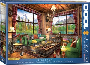 Cozy Cabin - Dominic Davison Puzzel (1000 stukjes) 28464983497