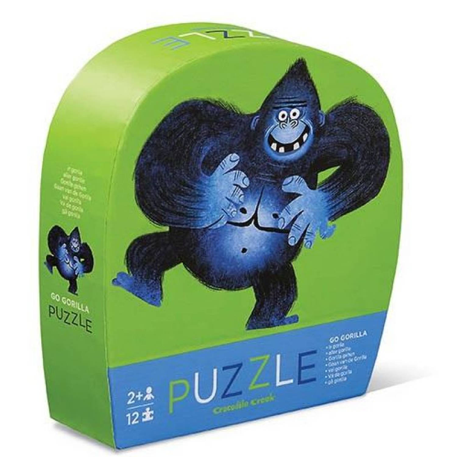 Crocodile Creek 12-delige Mini Puzzel/Ga Gorilla 4611382