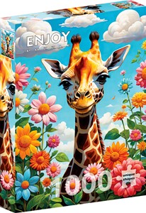 Cute Giraffe Puzzel (1000 stukjes) 38151763035