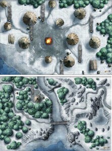 D&D - Icewind Dale Encounter Map Set 31490720337