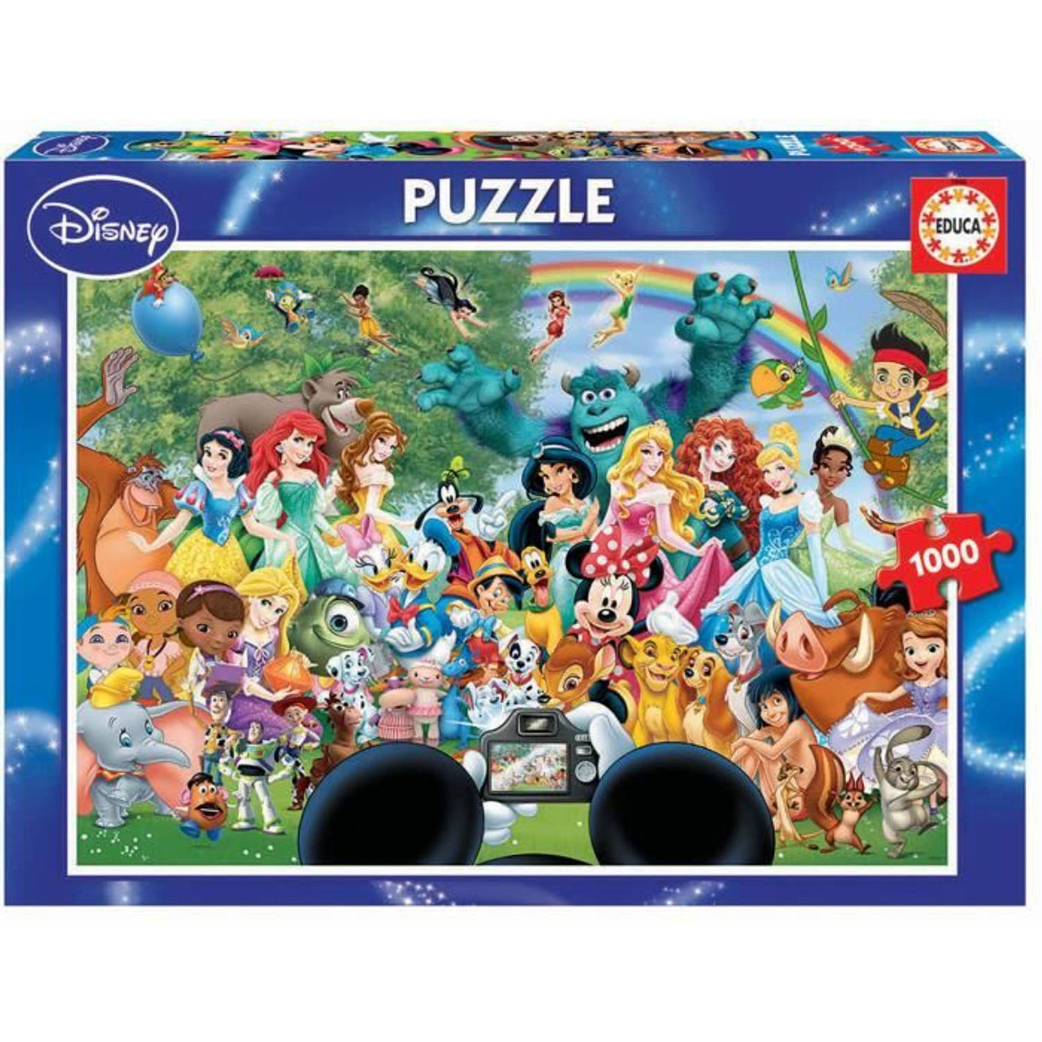 DISNEY 1000 Pieces Puzzle - The Wonderful Disney World 3363040