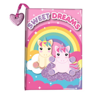 Dagboek Sweet Dreams unicorns/eenhoorns met glitter 10239171