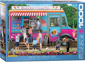 Dan's Ice Cream Van Puzzel (1000 stukjes) 26648892683