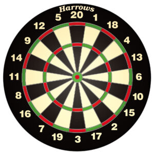 Dartbord Harrows World Champion 45 cm 10236705