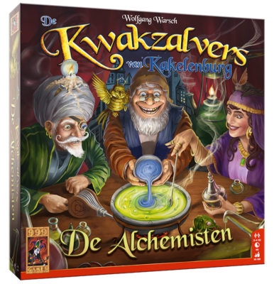 De Kwakzalvers van Kakelenburg: De Alchemisten Uitbreiding - Bordspel 13450