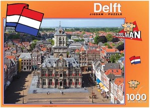 Delft - Stadhuis Puzzel (1000 stukjes) 36720272402