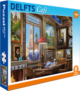 Delfts Café Puzzel (1000 stukjes) 28020448759