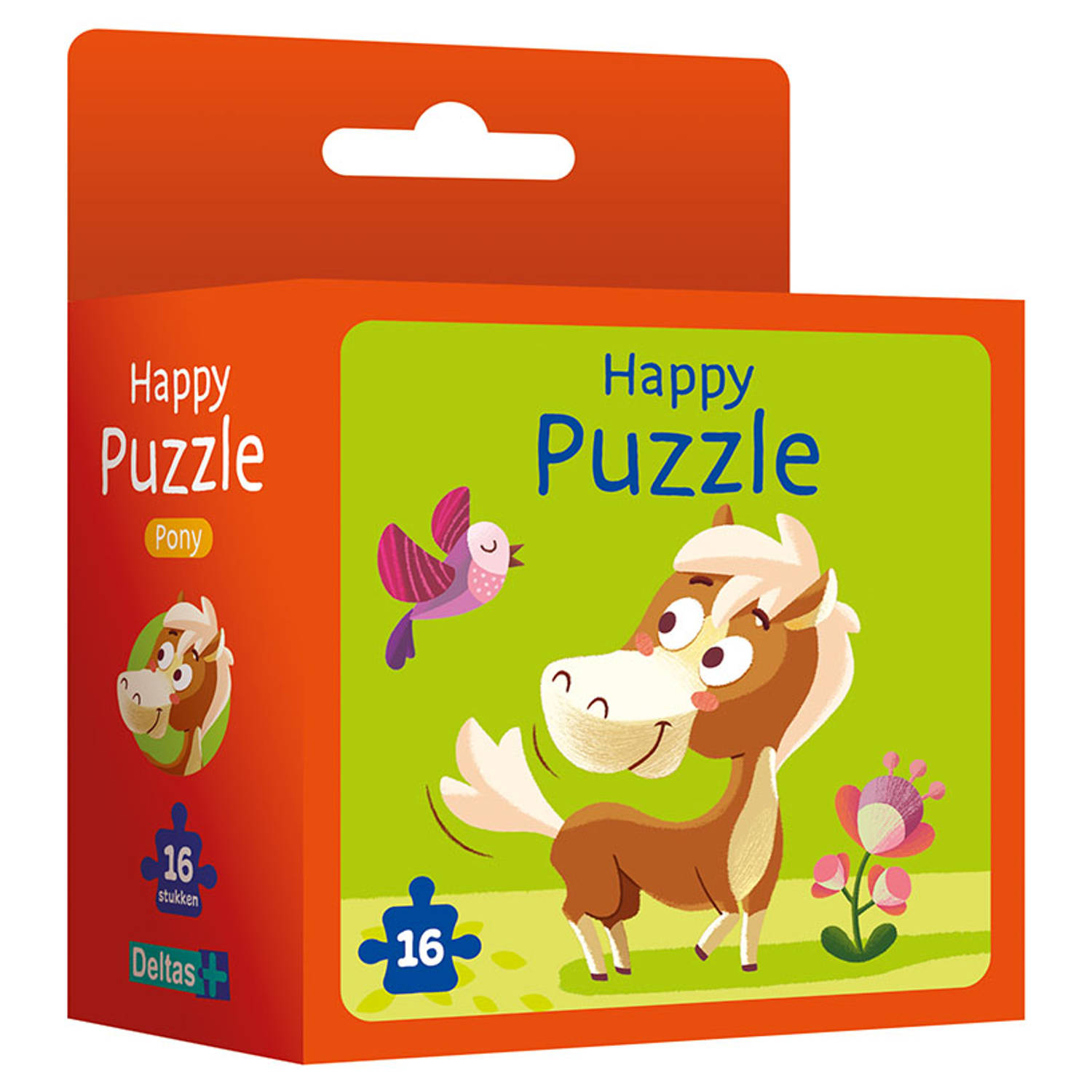 Deltas Happy puzzel Pony - 16 stukjes 4548708