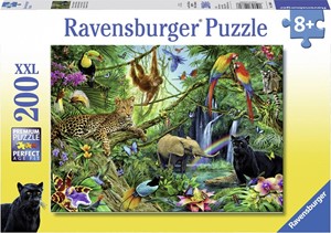 Dieren In De Jungle Puzzel (200 XXL stukjes) 35485282914