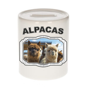 Dieren alpaca spaarpot - alpacas/ alpacas spaarpotten kinderen 9 cm 10250745