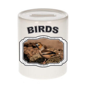 Dieren appelvink vogel spaarpot - birds/ vogels spaarpotten kinderen 9 cm 10257120