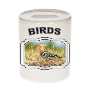 Dieren hop vogel spaarpot - birds/ vogels spaarpotten kinderen 9 cm 10257122