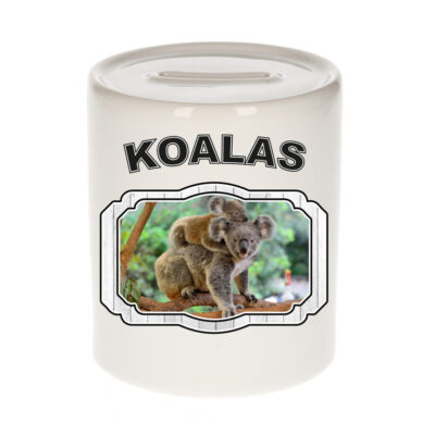 Dieren koala spaarpot - koalas/ koalaberen spaarpotten kinderen 9 cm 10250753