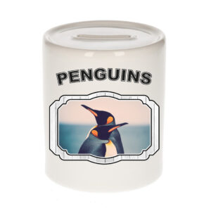 Dieren pinguin spaarpot - penguins/ pinguins spaarpotten kinderen 9 cm 10250764