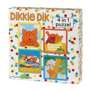 Dikkie Dik 4 in 1 Puzzel 37420044315