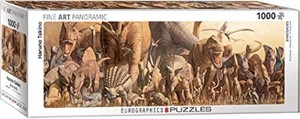 Dinosaurs - Haruo Takino Panorama Puzzel (1000 stukjes) 28561472869