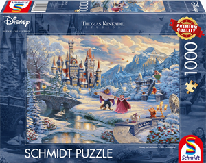 Disney - Beauty and the Beast Winter Puzzel (1000 stukjes) 37264040579