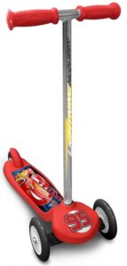 Disney Cars 3 3 wiel Kinderstep Voetrem Rood 227559