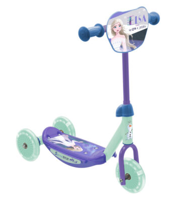 Disney Frozen 3 wiel kinderstep meisjes paars/lichtblauw 1023614