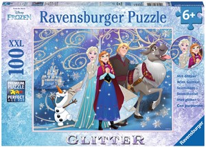 Disney Frozen Glinsterende Sneeuw Puzzel (100 XXL stukjes) 28952555595