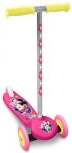 Disney Minnie Mouse 3 wiel Kinderstep Voetrem Meisjes Roze/Zilver 227571