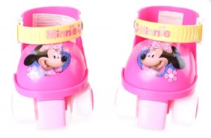 Disney Minnie Mouse Rolschaatsen met Bescherming Meisjes Roze/Wit maat 23 27 281843