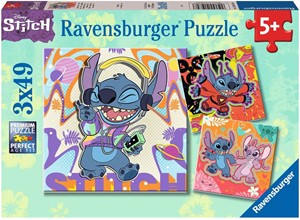 Disney Stitch Puzzel (3 x 49 stukjes) 37279208494