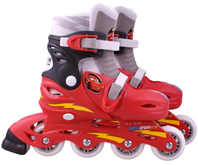 Disney Inline Skates Cars Hardboot Rood maat 27 30 227280