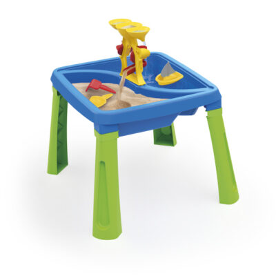 Dolu 3 in 1 Zand en Watertafel met Tekentafel Blauw/Groen 1033382