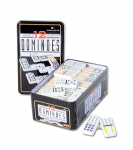 Domino Dubbel 12 in blik 36683637037