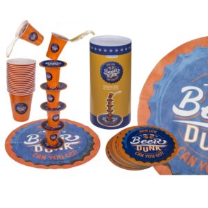 Drankspel beer dunk met 18 bekers 10178159