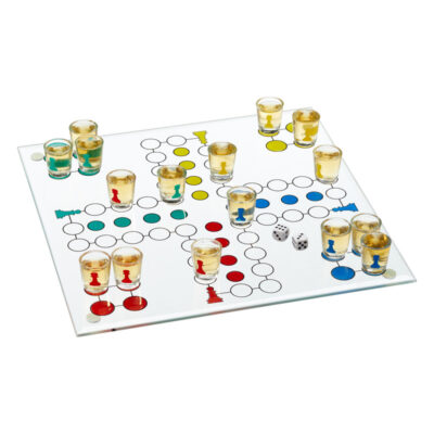 Drankspel / drinkspel bordspelletje Ludo ergernis 19-delig 10196398