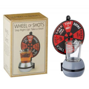 Drankspel / drinkspel rad van shotjes 15 cm 10196374