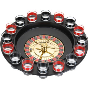 Drankspel/drinkspel shot roulette 30 cm 10326658