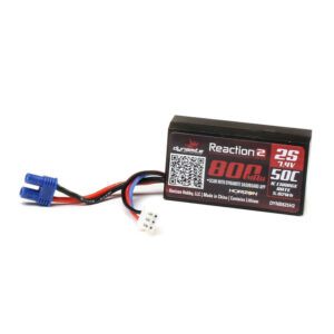 Dynamite 7.4V 800mAh 2S 50C Hardcase LiPo Battery EC2 30784