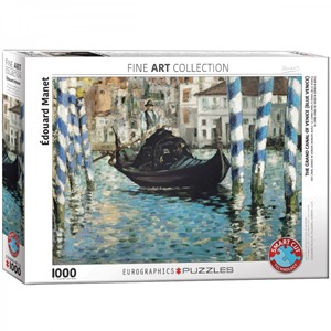 Edouard Manet - The Grand Canal of Venice Puzzel (1000 stukjes) 30729513995