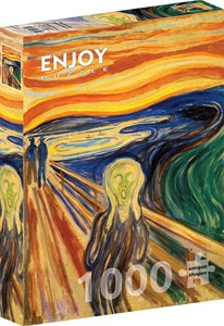 Edvard Munch - The Scream Puzzel (1000 stukjes) 37463141017