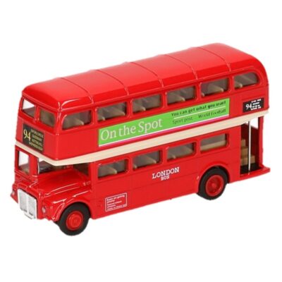 Engelse Londen speelgoed bus Routemaster 12 cm 10154242