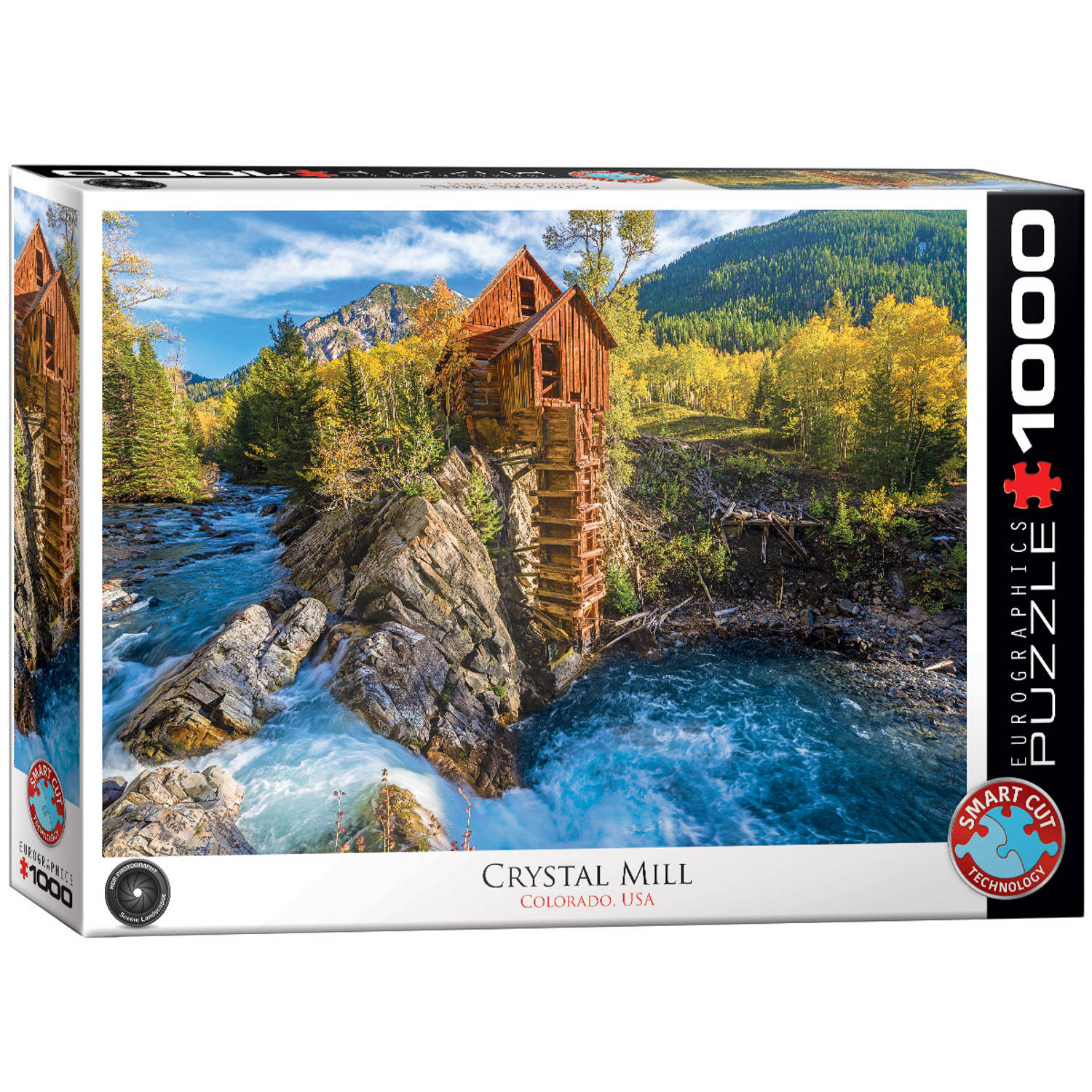 Eurographics puzzel Crystal Mill - 1000 stukjes 3986155