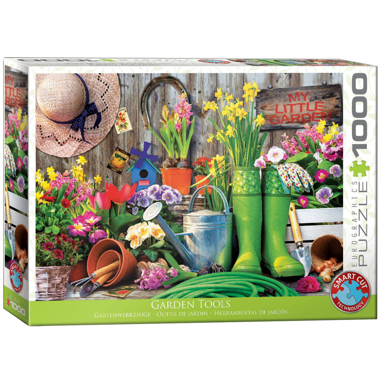 Eurographics puzzel Garden Tools - 1000 stukjes 3986072