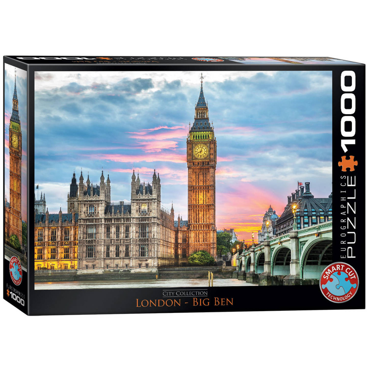 Eurographics puzzel London Big Ben - 1000 stukjes 3985856