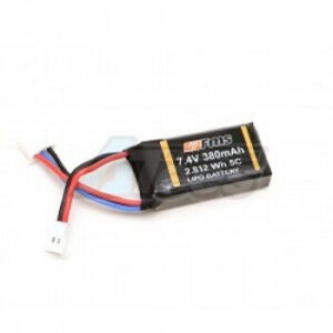 FMS 2S 7.4V 380 mAh Lipo Batterij 33593