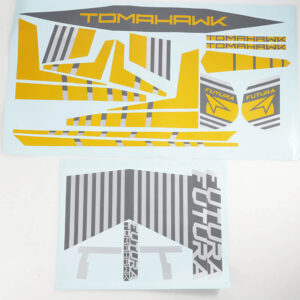 FMS - 64Mm Futura Sticker - Yellow (FMSEN114YL) 61212