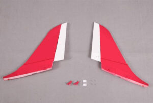 FMS - 90Mm Super Scorpion Vertical Stabilizer Red (FMSRA103R) 61424