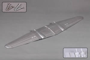 FMS - B25 Mitchell Main Wing Set (FS-MD102-SILVER) 61991