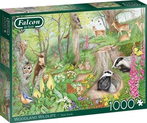 Falcon - Woodland Wildlife Puzzel (1000 stukjes) 30654125375