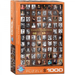 Famous Writers Puzzel (1000 stukjes) 30729513997